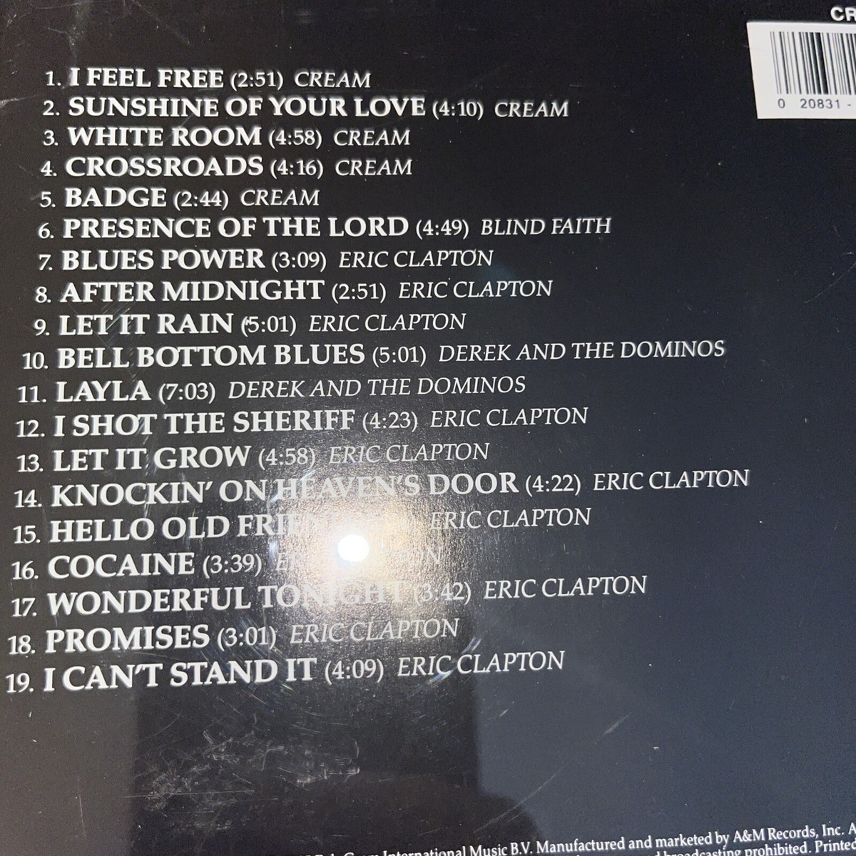 Eric Clapton - The Cream of Clapton CD | eBay