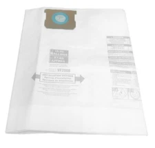 Adapted to ShopVac15-22Gallons vacuum cleaner collection bag white