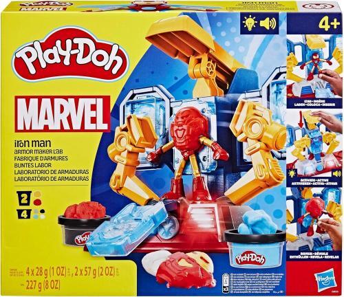 PLAYDOH IRON MAN MAKER LAB