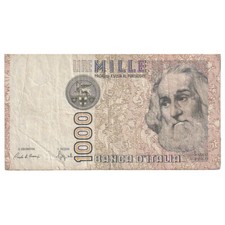 [#247261] Billete, Italia, 1000 liras, 1982, 1982-01-06, KM:109a, en muy buen estado