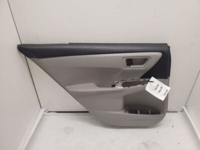 Toyota Camry, Rear Left Door Trim Panel PW PL, 16-17, Gray, FC10