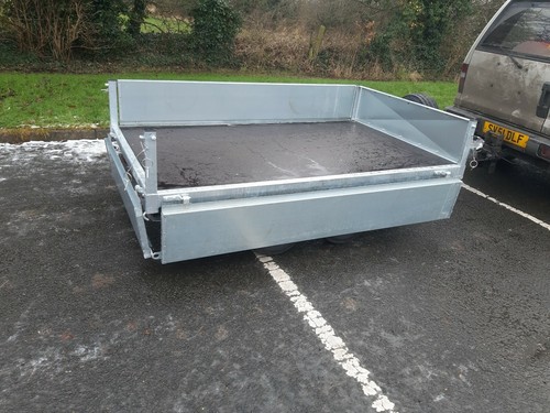 New Bateson "720" 750Kg 7ft x 4ft twin axle drop sides trailer - Picture 8 of 10