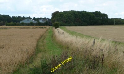 Photo 6x4 The mapped track to Filkins Down Farm Eastleach Martin On the r c2014