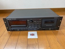 Tascam CD-A500 CD Player/Reverse Cassette Deck Confirmed Operation Free Shipping