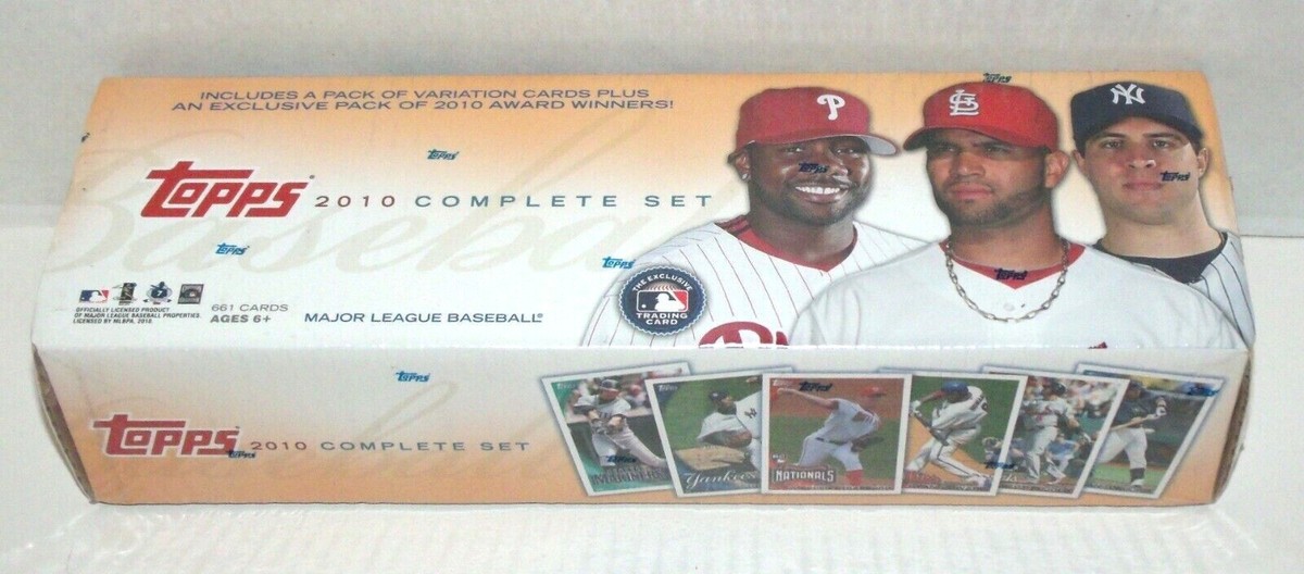 2010 Topps Complete Factory Sealed Baseball Card Set | eBay