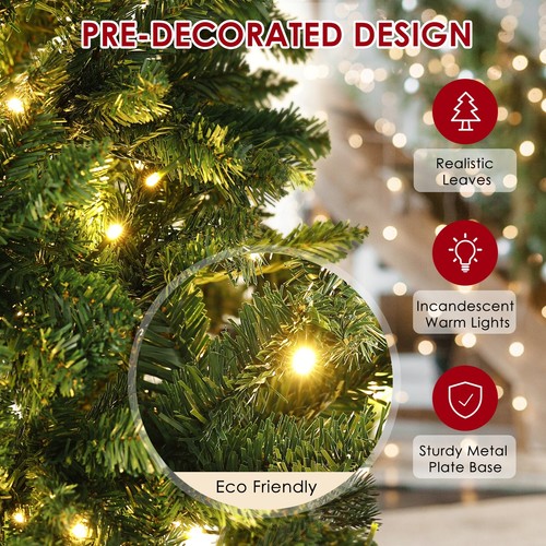 National Tree Company Künstlicher Pre-Lit Weihnachtsbaum Grün für Home Office D5C6 - Bild 5 von 10