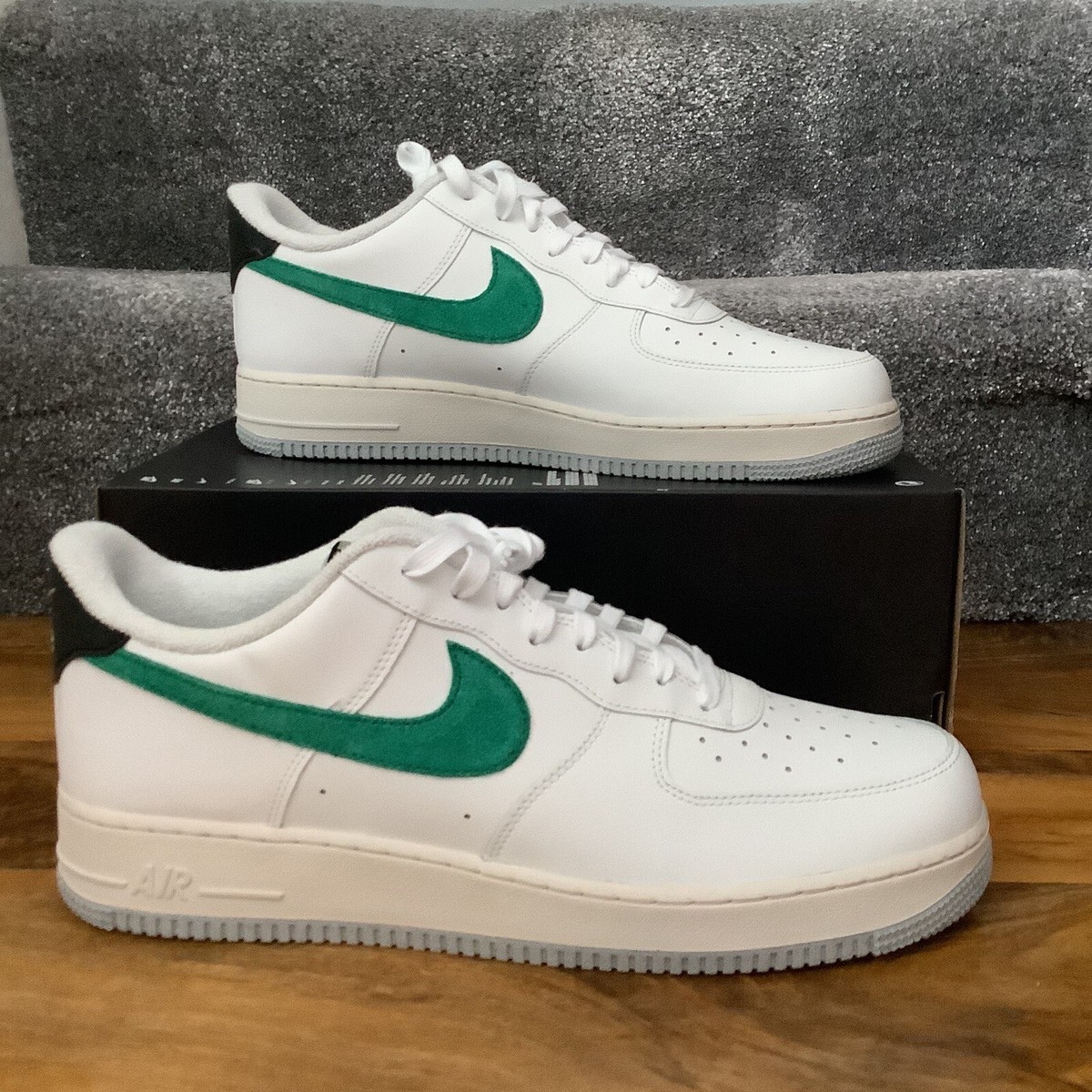 ☆大人気☆Nike Air Force 1 '07 LX Summit White/Green NIKE AIRFORCE 1 '07 Summit White Green Uk Size 14 | eBay