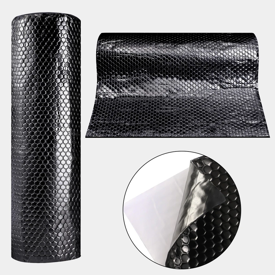 Alubutyl Dämmmatte selbstklebend AntiDröhn Matte KFZ Dämmung Auto 1.5mmx50x400cm - Bild 2 von 4