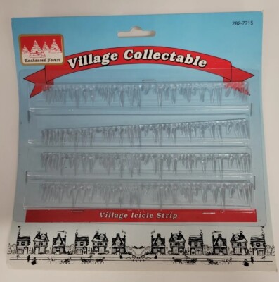 Christmas Village Icicle Decorating Strips
