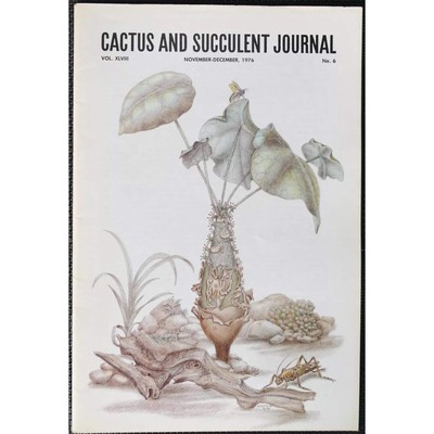 Cactus and Succulent Journal No.6 vol. XLVIII Nov-Dec, 1976 -