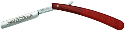 Erbe Solingen Root Wood Handle Stainless Steel Razor 4/8 INOX Made In Germany
