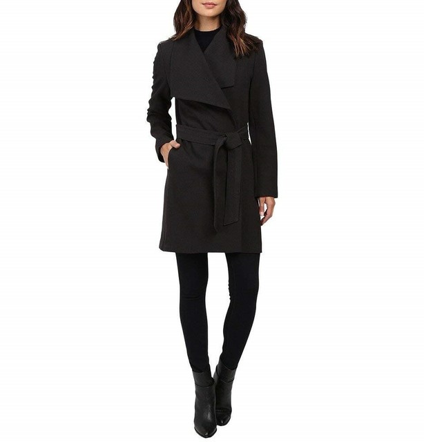 ralph lauren crepe coat