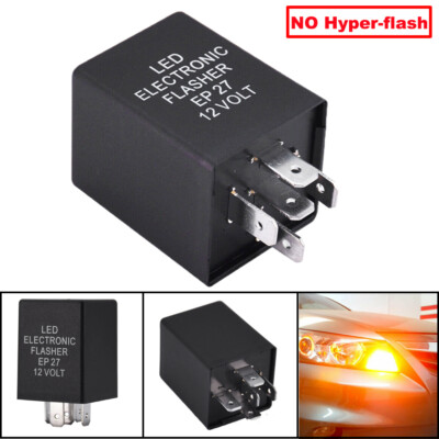 5-Pin EP27 LED Flasher Relay Fix For LED Turn Signal Light Lamp Hyper Flash