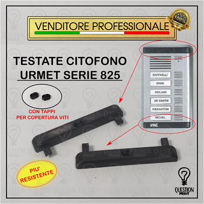 Vitre de remplacement du panneau de boutons Urmet kombi 825/100