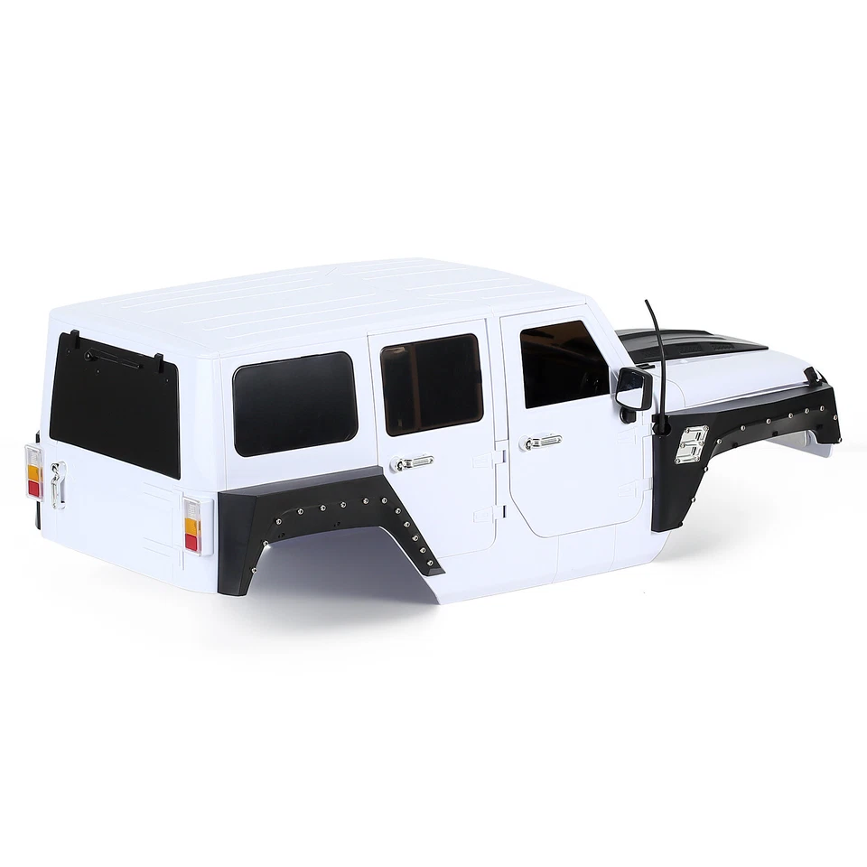 313MM 1/10 RC Car Body Shell Kit for Wrangler Axial SCX10 II 90046 90047 - Image 4 of 4