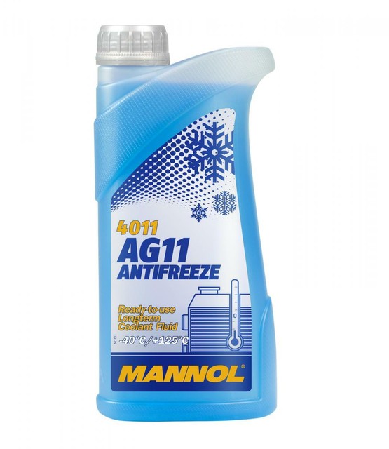 Mannol Antifreeze Ag11 Longterm Kühler-frostschutz Mini GS 94000 1l ...