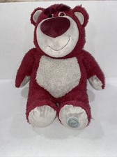 Disney Store Lotso Huggin Bear Plush Large Toy Story 3 Stuffed Animal Scented
