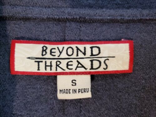 Beyond Threads Women's Alpaca Wool Blazer Jacket Coat Made In Peru ! Size S - Picture 6 of 10