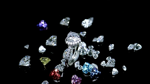 2mm~10mm Color Heart Shape Loose Moissanite Stone VVS1 Gemstone With Certificate - Video 1 of 1