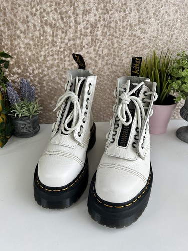 Dr Martens Sinclair Leather Boots UK Size 4 - Picture 19 of 19