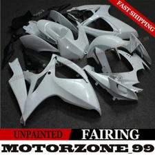 Unpainted White Injection Fairing Bodywork Kit For Suzuki GSXR600/750 2006-2007