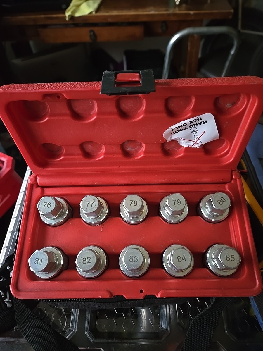 JTC-6858 TESLA WHEEL SCREW LOCK SOCKET SET MODEL S | eBay
