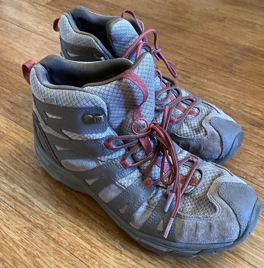 Scarpe da trekking Merrell Avian Light 2 Vent Mid J09484 marroni da donna taglia 9 5