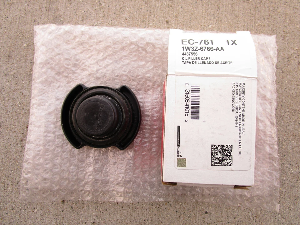 FORD LINCOLN 1W3Z-6766-AA MOTORCRAFT EC-761 EC761 ENGINE OIL FILLER CAP OEM NEW - Image 2 of 4