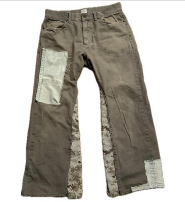 patchwork pants