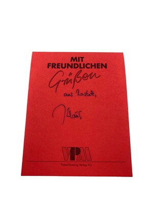 Best regards from Rastatt, Klaus Bollhöfener autograph Pabel Moewig