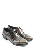 BAGATT Scarpa Derby Donna Scarpa business Taglia IT 38 bronzo effetto bagnato