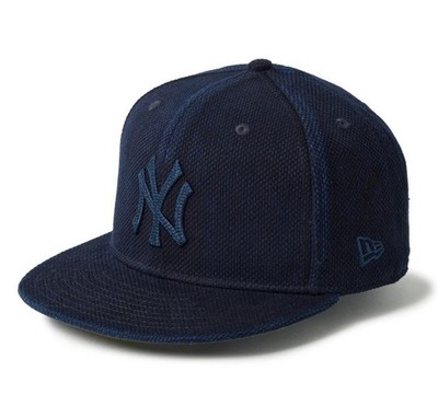 New Era 59FIFTY NY Yankees Aizome Japanese Indigo Blue Cap MLB