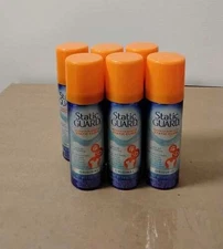 NEW 6pk Static Guard Fabric Spray 1.4 Ounce oz Travel Size, Original Scent