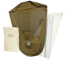 Soviet Aviation Air NP-1 Navigation Plotter