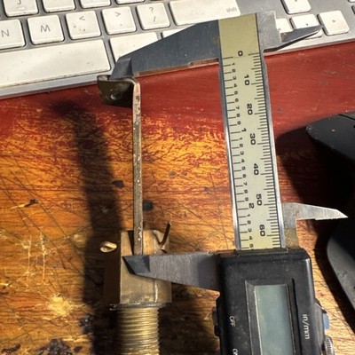Unknown 3/8'' or 16mm roughly (threads OD) Brass Float VINTAGE Valve RARE Video