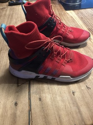 Adidas EQT Support ADV Winter Scarlet Red Mens Running Sneakers Size 11