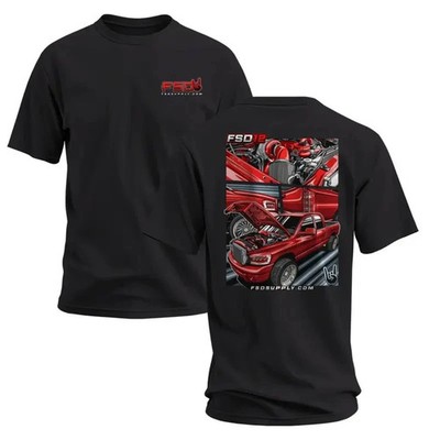 Diesel Truck T Shirt Custom Build Gearhead Graphic Tee