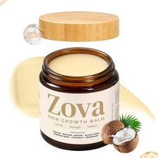 Hair Balm Batana, Castor, Argan Rosemary Oil Blend for Thicker, Stronger