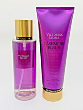 Victoria's Secret Cashmere Fleur Mist 8.4 floz and Lotion 8 floz Set of 2 New