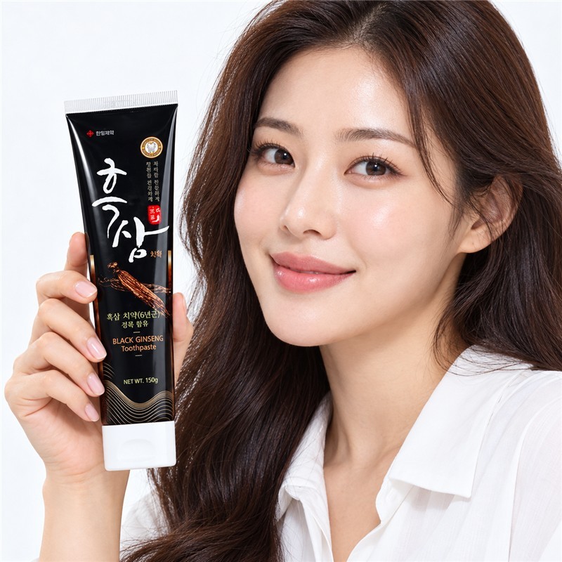 HANIL Black Ginseng Toothpaste 150g x3 Korean Oral Care | eBay UK
