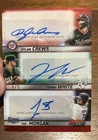 2025 Bowman’s Best TA-CWM Dylan Crews Tommy White Tre Morgan Triple Auto Red 5/5