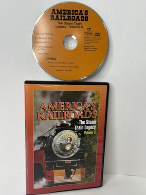 Americas Railroads - The Steam Train Legacy Volume 2 II (DVD, 2009) FS