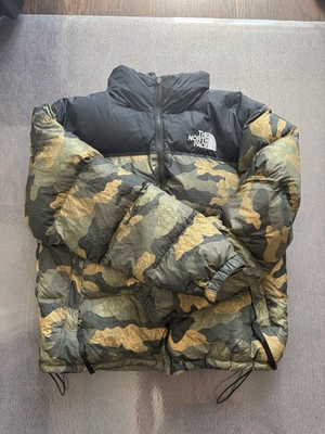#ad #ad The North Face 1996 Retro Nuptse Puffer Camo Size M C $320.00