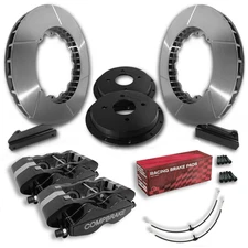 FITS Toyota Starlet 14” Front Brake Kit – 4 Pot Calipers [Pro Race 3]
