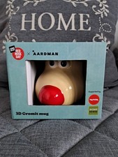 Aardman 3D Gromit Mug, Comic Relief Red Nose Day Wallace And Gromit Theme.