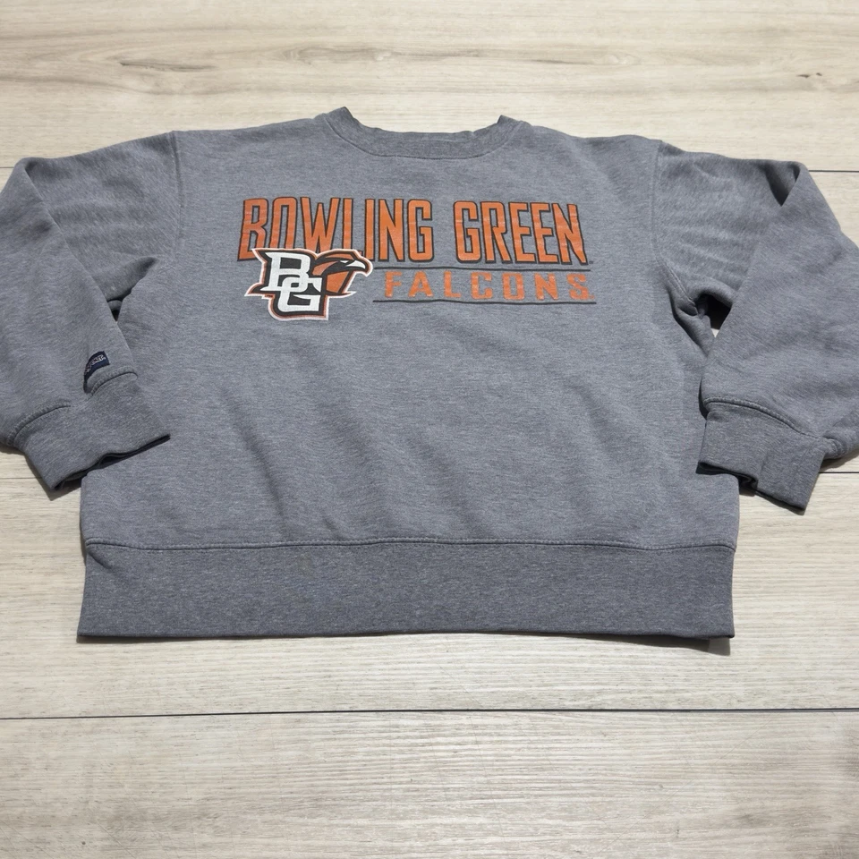 Suéter Bowling Green Falcons Mujer Pequeño Gris Pullover Jansport Sudadera Foto 3 de 4