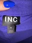 I.N.C. International Concepts Purple Solid Chino Shorts Womens 16 Pockets — photo 5