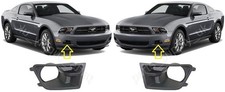 NEUF Grille Pare-chocs Avant Ford Mustang 2010-2012 Noir, Lot De 2