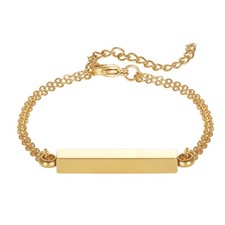 Horizontal Bar Urn Bracelet For Ashes For Women Girls Stainless Steel Cremati...