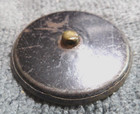 Vintage Antique Victorian Metal & Celluloid Button FANCY DESIGN — photo 4